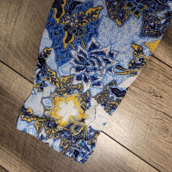 2 for $20 Jack by BB Dakota Jumpsuit Open Back Halter Floral Size M - Picture 8 of 10